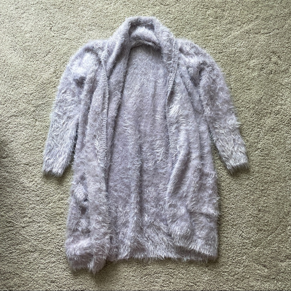 For Love & Lemons fuzzy cardigan